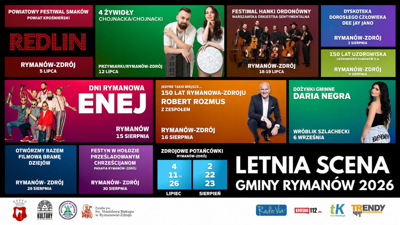 Letnia Scena Gminy Rymanów 2026