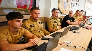 Podkarparccy strażacy testują technologie satelitarne