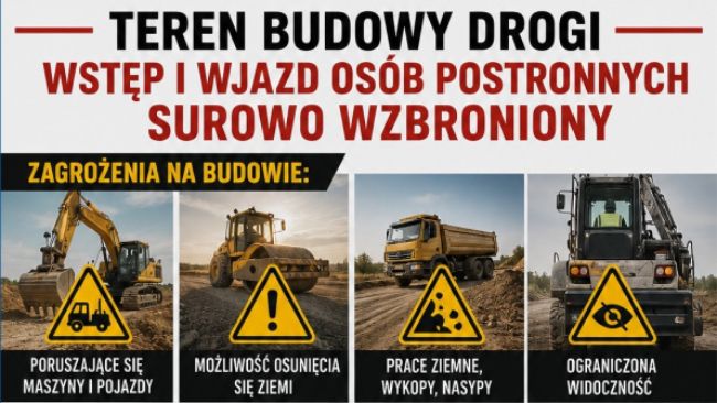Quady na placu budowy w Dukli. Śmiertelna „moda” nastolatków na terenie inwestycji