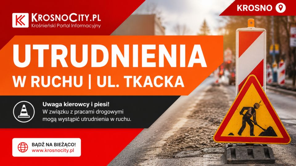 Od wtorku rusza remont nawierzchni na ulicy Tkackiej. Kierowców czekają utrudnienia