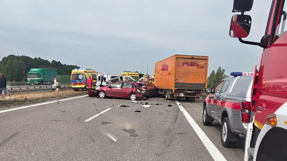 Paraliż na autostradzie A4. Dwa groźne zdarzenia zablokowały ruch w kierunku Krakowa