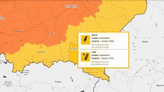 ALERT: Burze mogą uderzyć późnym popołudniem i potrwać do rana