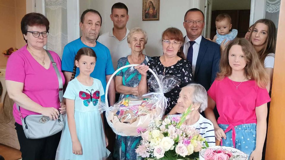 Stulecie pełne historii. Wyjątkowy jubileusz Pani Wandy Bałuki w gminie Chorkówka