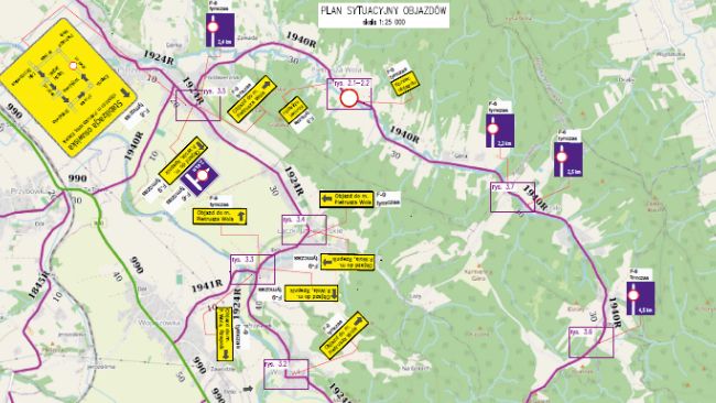 Kierowców czekają objazdy. Ważny remont na drodze Przybówka - Bratkówka