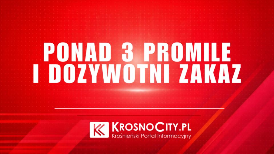 Doprowadził do kolizji mając ponad 3 promile i dożywotni zakaz