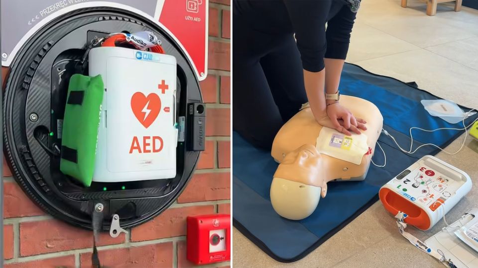 Nowe defibrylatory AED w gminie Miejsce Piastowe. Bezpieczeństwo mieszkańców na pierwszym miejscu