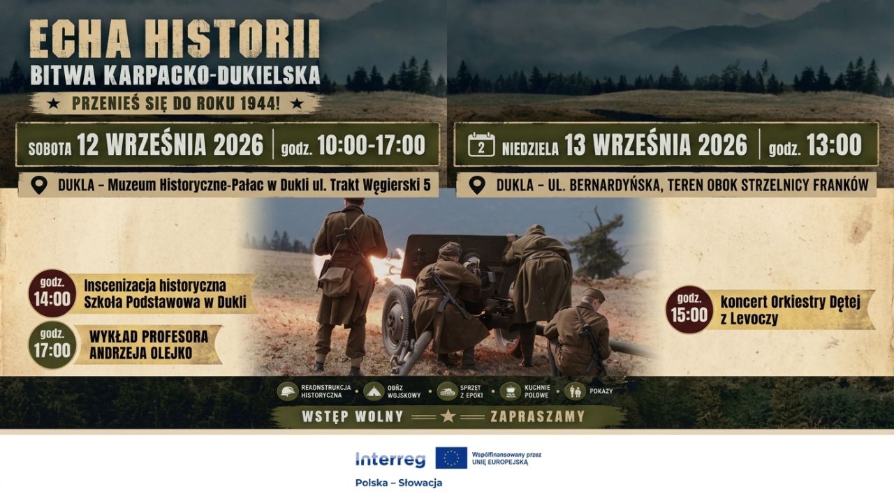 Echa historii wracają do Dukli. Wyjątkowe dwudniowe widowisko już we wrześniu