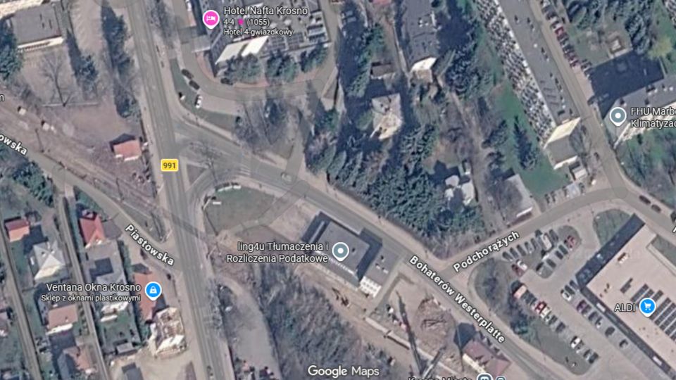 Utrudnienia w ruchu na ul. Bohaterów Westerplatte w Krośnie od połowy września