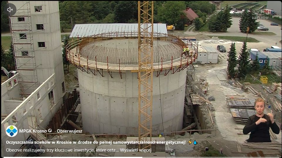 Krośnieńska oczyszczalnia ścieków na drodze do energetycznej niezależności
