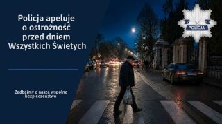 Przed dniem Wszystkich Świętych policja apeluje o szczególną ostrożność. Przedstawiamy kluczowe zasady bezpieczeństwa