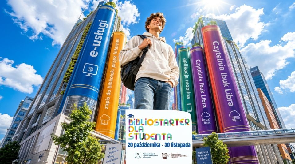 Biblioteka w Krośnie z akcją dla studentów. Sprawdź, co zawiera pakiet korzyści