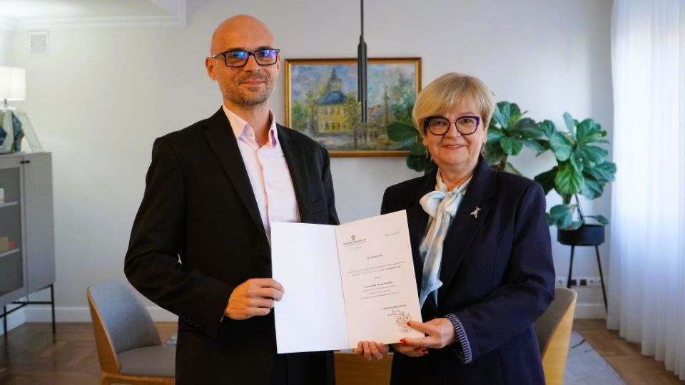 Dr n. med. Marcin Sawicki nowym konsultantem wojewódzkim w dziedzinie fizyki medycznej