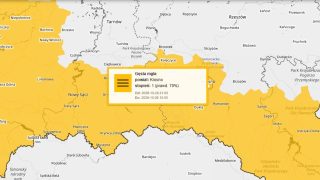 Alert meteorologiczny: Gęste mgły w Krośnie i powiecie