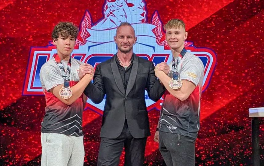 Rymanów ma mistrza świata! Grzegorz Nowotarski ze złotem, jego podopieczni z medalami