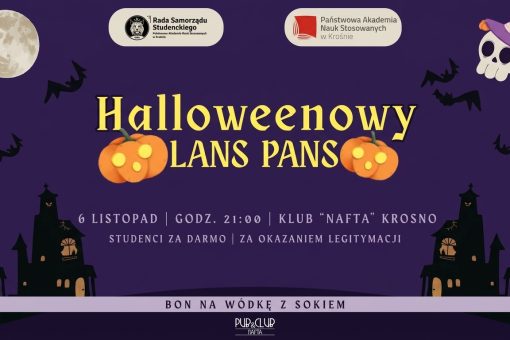 Studencki Halloween w Klubie Nafta. Rada Samorządu PANS zaprasza na imprezę