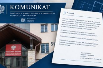 Przesłuchania i zwolnienie zatrzymanych po wypadku w przedszkolu w Jedliczu. Śledztwo w toku
