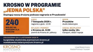 Poszukiwani kibice z Krosna. Wyjazd na nagranie programu TVP i szansa na 250 tysięcy złotych