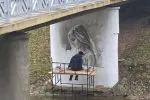 Nowy mural w Rymanowie-Zdroju. Dzieło nawiązuje do historii kurortu