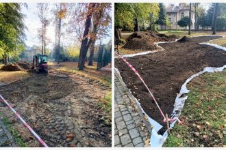 Rusza budowa ogrodu deszczowego w Ogródku Jordanowskim przy ul. Grodzkiej