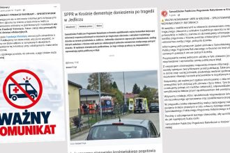 Krośnieńskie Pogotowie, Fundacja Visionary oraz portal Krosno112.pl reagują na falę nieprawdziwych informacji krążących w sieci.