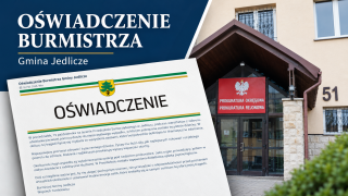 Burmistrz Jedlicza wydał oświadczenie po wypadku z udziałem trzylatka w jedlickim przedszkolu