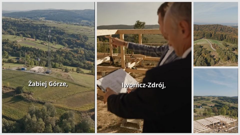 Beskid Niski z nowej perspektywy. W gminie Iwonicz-Zdrój powstaje wyjątkowa platforma widokowa na Żabiej Górze