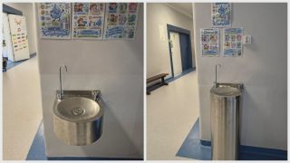 Nowe poidełka w szkole w Krościenku Wyżnym. Uczniowie mają stały dostęp do wody pitnej