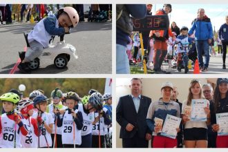 Słoneczne zmagania na nartorolkach w Piotrówce. Sportowe święto zgromadziło 150 zawodników