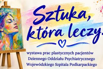 Sztuka, która leczy: niezwykła wystawa prac pacjentów w Krośnieńskiej Bibliotece Publicznej