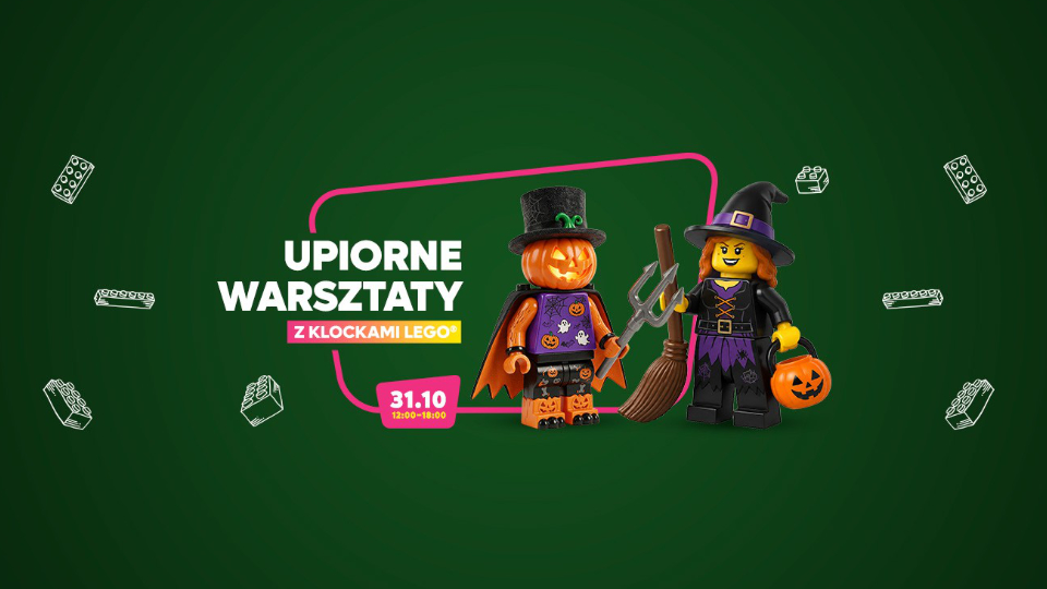 Upiorne warsztaty z klockami w VIVO! Krosno. Wyjątkowa atrakcja na Halloween