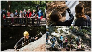 Nowe trasy Via Ferrata w Korczynie otwarte. Polsko-słowackie święto wspinaczki
