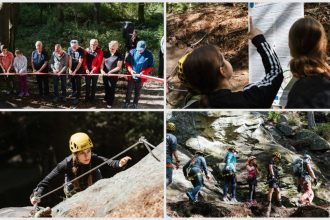 Nowe trasy Via Ferrata w Korczynie otwarte. Polsko-słowackie święto wspinaczki