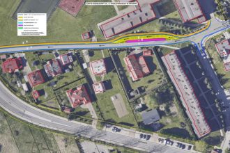 Łącznik na ulicy Kisielewskiego ma poprawić bezpieczeństwo przy szkole. Krosno rusza z konsultacjami