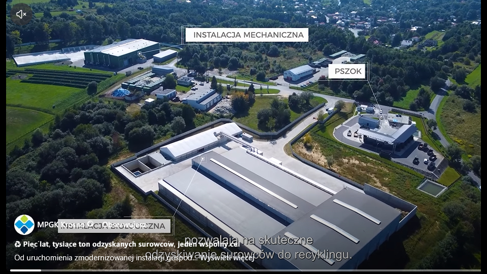 Nowy rozdział w ekologii południowego Podkarpacia: pięć lat nowoczesnej gospodarki odpadami [FILM]